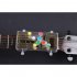 Teaching Aid Guitar Tool Acoustic Guitar Chord Buddy Guitar Learning System Teaching Aid Accessories for Guitar Learning Golden English version