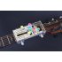 Teaching Aid Guitar Tool Acoustic Guitar Chord Buddy Guitar Learning System Teaching Aid Accessories for Guitar Learning Silver English version