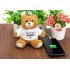 Teddy Bear Portable 5200mAh power bank is the  fashionable and stylish way to keep all your USB powered gadgets charged up
