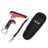 Telescopic Fishing Gripper Stainless Steel Lock Fishing Lure Tackle Fish Lip Gripper Grabber With Digital Scale Fishing Tool Black red