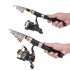 Telescopic Fishing Rod 1 0m 2 3m Fishing Rod Glass Rod Super Short Mini bass Bait Casting Fishing Rod