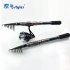 Telescopic Fishing Rod Saltwater Travel Spinning Fishing Rods Poles Retractable Fishing Pole Rods 1 8M