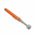 Telescopic Magnetic Pick up  Tool With Adjsutable Handle Grip Extendable Handy Tool For Picking Up Nuts 10lbs orange