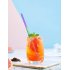 Telescopic Reusable Drinking Straws Stainless Steel Portable Straws for Liquid Diet