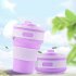 Telescopic Water Cup Outdoor Portable Silicone Folding Water Bottle