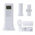 Temperature and Humidity Meter One drive three Multifunctional Wireless High Precision Thermometer with Color Alarm TS 6210 W