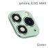 Tempered Glass Protective Lens Film For Iphonex xs xs Max Lens Film White