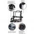 Tevo Tarantula Prusa I3 3D Printer supports a wide range of different filaments and allows you to print two colors at once  