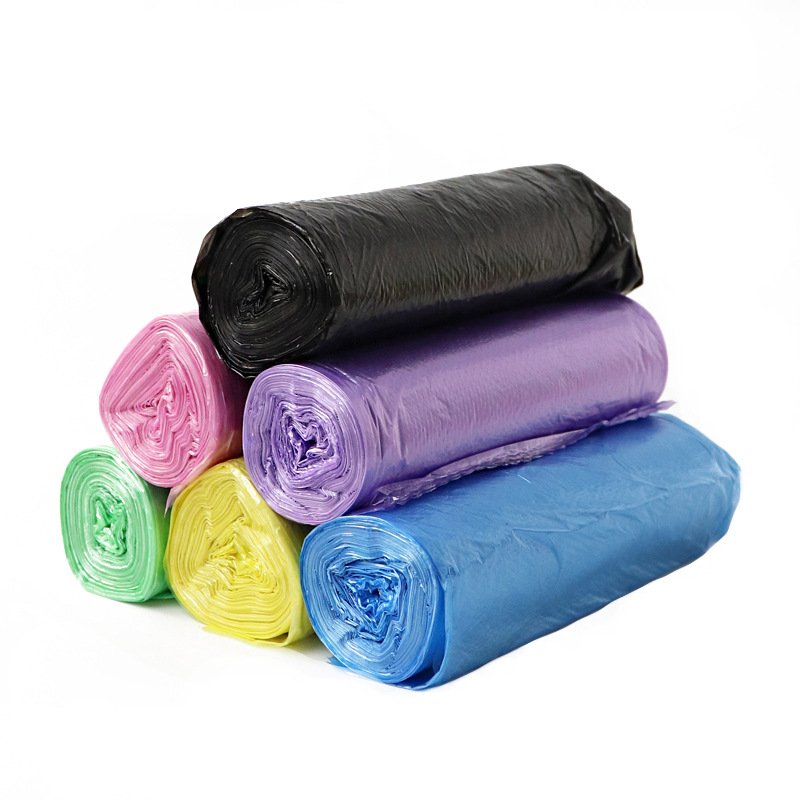 5 Rolls/pack Pe Garbage Bags Disposable Waste Trash Storage  Container 
