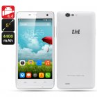 ThL 4400 Android 4 4 Phone features a 5 Inch 1280x720 Corning Gorilla Glass IPS Screen  Quad Core CPU  as well as 5MP and 8MP Cameras