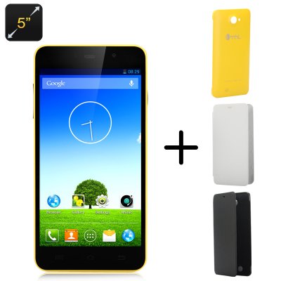 ThL W200 5 Inch Android Phone (Yellow)