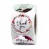 Thank You Sticker Label with 4 Garlands Pattern for Envelope Sealing Decor As shown 1inch 25mm 