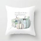 Thanksgiving Day Pumpkin Printed Throw Pillow Cover Pillowcases Decorative Sofa Cushion Cover DRD85 8 45 45cm