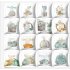 Thanksgiving Day Pumpkin Printed Throw Pillow Cover Pillowcases Decorative Sofa Cushion Cover DRD85 8 45 45cm