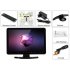 The 15 4 Inch TFT LCD Monitor comes with a built in DVD player  speaker and great connectivity to other devices thanks to the support of HDMI and VGA 