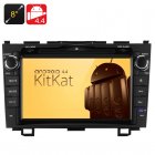 The 2 DIN Android 4 4 car DVD Player for Honda comes with 8 inch 800X480 screen  RK3066 1 6GHz DDR3 processor  1GB RAM   8GB ROM and is compatible with Honda 