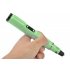 The 3D extrusion pen is a great tool for arts and crafts  design  decorations and more and comes with three free plastic filaments