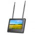 The 7 Inch FPV Monitor is specially designed for outdoor use and is a perfect tool for aerial photography 