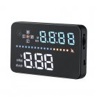 The A3 Heads Up Display unit connects to your vehicles OBDII and puts all the important information on your windshield where it s easy to read