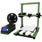 The Anet E10 3D Printer comes with a single high precision 0 4mm nozzle  It lets you print large objects with a volume up to 220 x 270 x 300mm 
