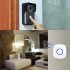The Asdibuy Smart Wi fi Video Door Phone comes with a 1 4 inch CMOS sensor offering 720P resolution  motion detection  night vision  two way audio and more