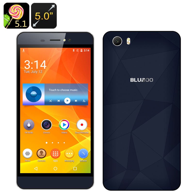 BLUBOO Picasso Smartphone (Black)
