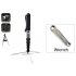 The Benro MP 98M8 Aluminum Monopod offers the ultimate in strength  lightweight  fast action  and reliable performance for professional photographers  