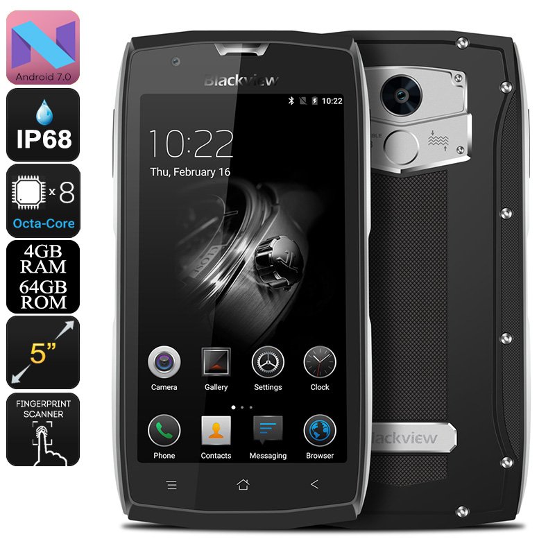 Blackview 7000 Pro Android Phone (Silver)