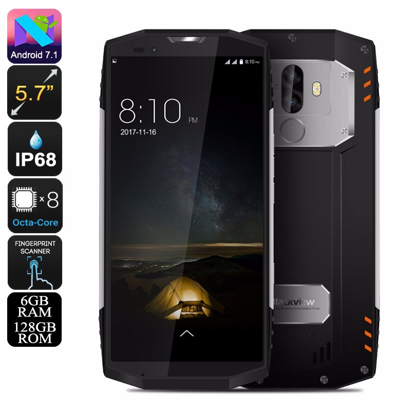 Blackview BV9000 Pro Rugged Phone (Silver)