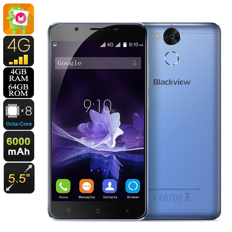 Blackview P2 Smartphone (Blue)