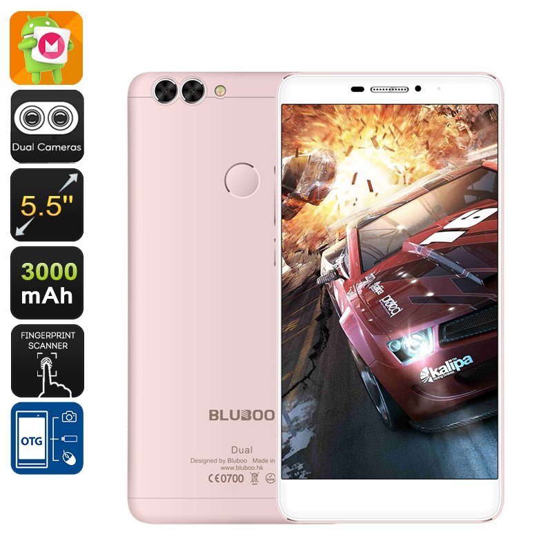 Bluboo Dual Smartphone (Rose-Gold)