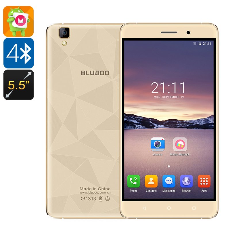 Bluboo Maya Smartphone (Gold)