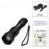 The Brinyte B158 LED Flashlight cab guide your way in the dark and double as a self defense tool