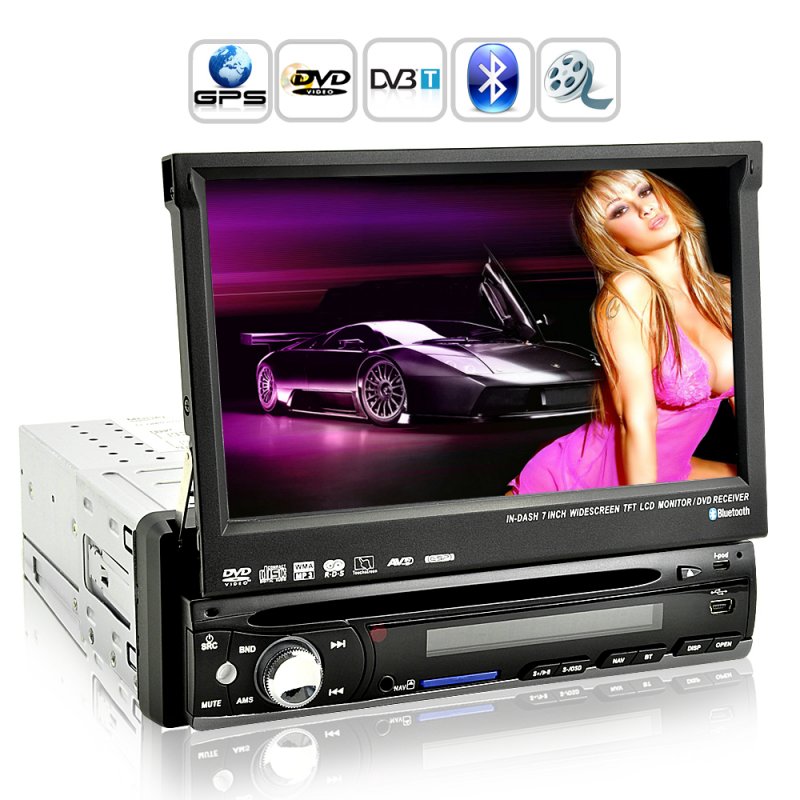 Shockwave 7 Inch Car DVD Player