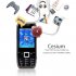 The Cesium is the first mobile   phone to provide instant access to TWO different mobile phone standards  GSM and CDMA 