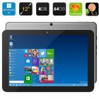 The Chuwi Hi12tablet PC comes with Windows 10 and Android 5 1 operating systems  a 12 inch IPS screen  two cameras and more
