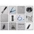 The Creality 3D CR 10 DIY 3D Printer lets you print large objects in different filaments with its 300x300x400mm building volume 