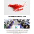 The Creality 3D CR Ender3  3D Printer supports a large printing volume of 300x220x300mm and different filaments which makes it perfect for big printing projects