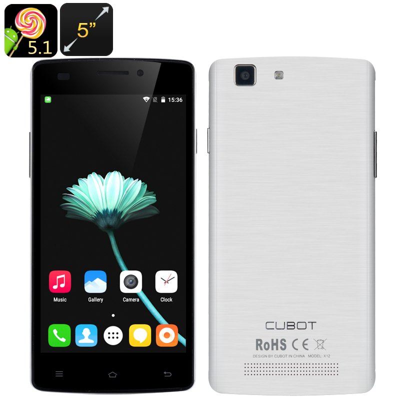 Cubot X12 Android 5.1 4G Smartphone (White)