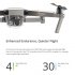 The DJI Mavic Pro Platinum Drone Combo is an extremely powerful drone that treats you to high speed flight modes and a stunning 30min continuous flight time 