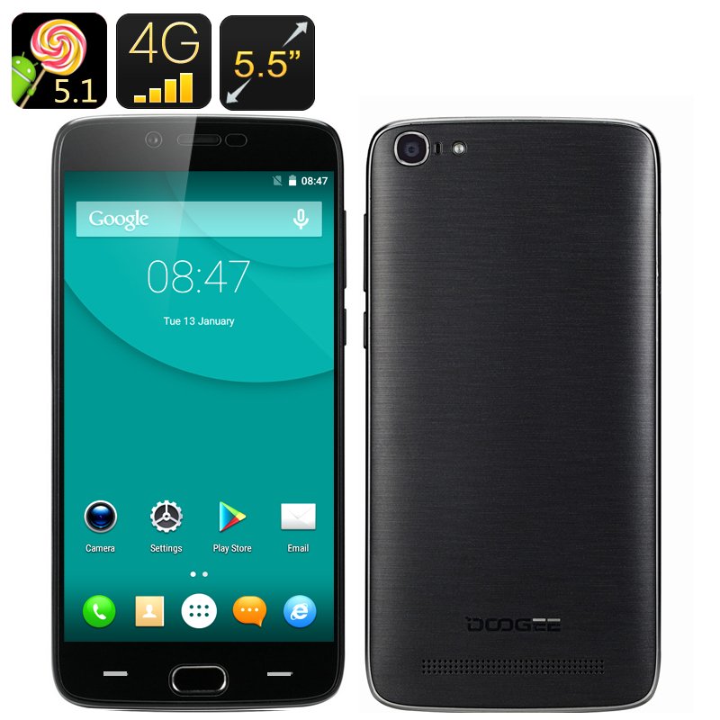 Doogee Y200 Smartphone (Gray)