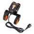 The Dual CREE XM L T6 LED bike light features a durable and weatherproof design that lets you use it in any imaginable weather condition  