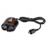 The Dual CREE XM L T6 LED bike light features a durable and weatherproof design that lets you use it in any imaginable weather condition  