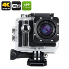 The ELE Explorer Pro action camera comes with 4K video quality  12MP CMOS sensor  Wi Fi support and is the first ever voice control camera