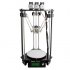 The Geeetech Rostock 301 Mix Color 3D Printer lets you print 3 colors and different filaments at the same time through one 0 4mm nozzle 