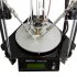 The Geeetech Rostock 301 Mix Color 3D Printer lets you print 3 colors and different filaments at the same time through one 0 4mm nozzle 
