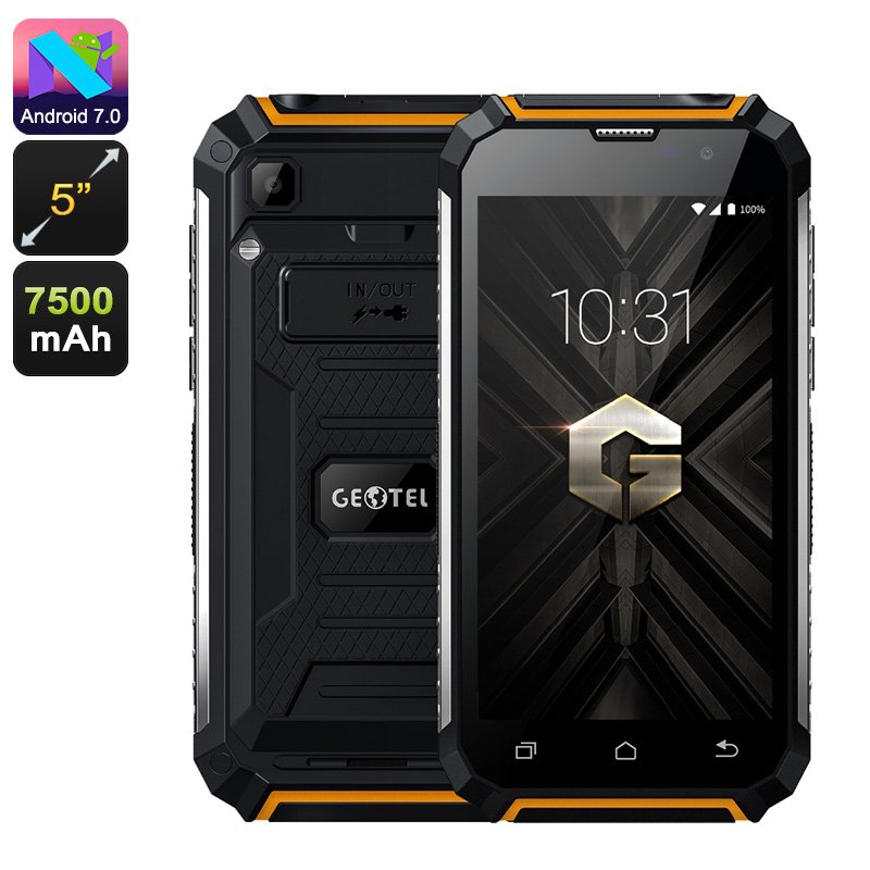 Geotel G1 Android Phone (Orange)