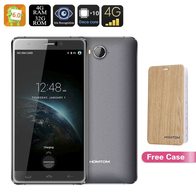 HOMTOM HT10 Smartphone (Black)