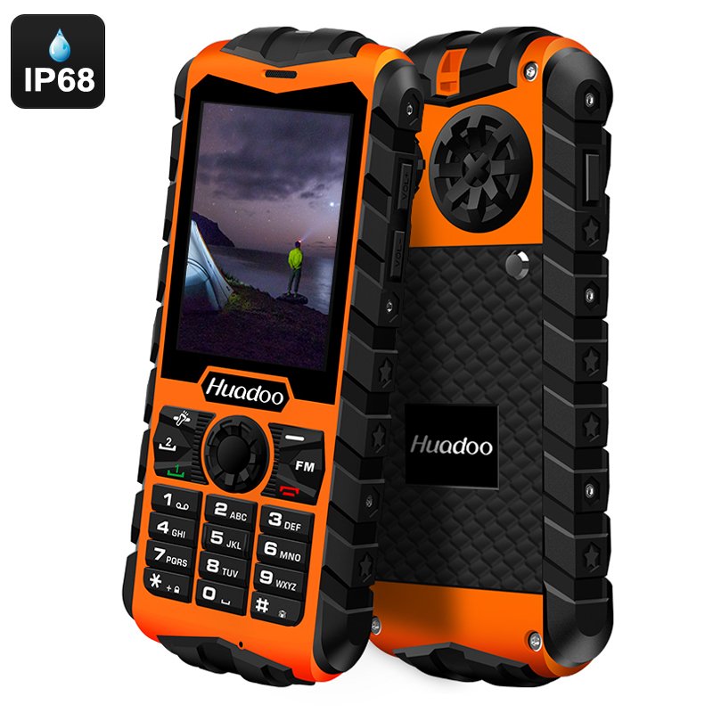 Huadoo H3 Rugged Phone (Orange)