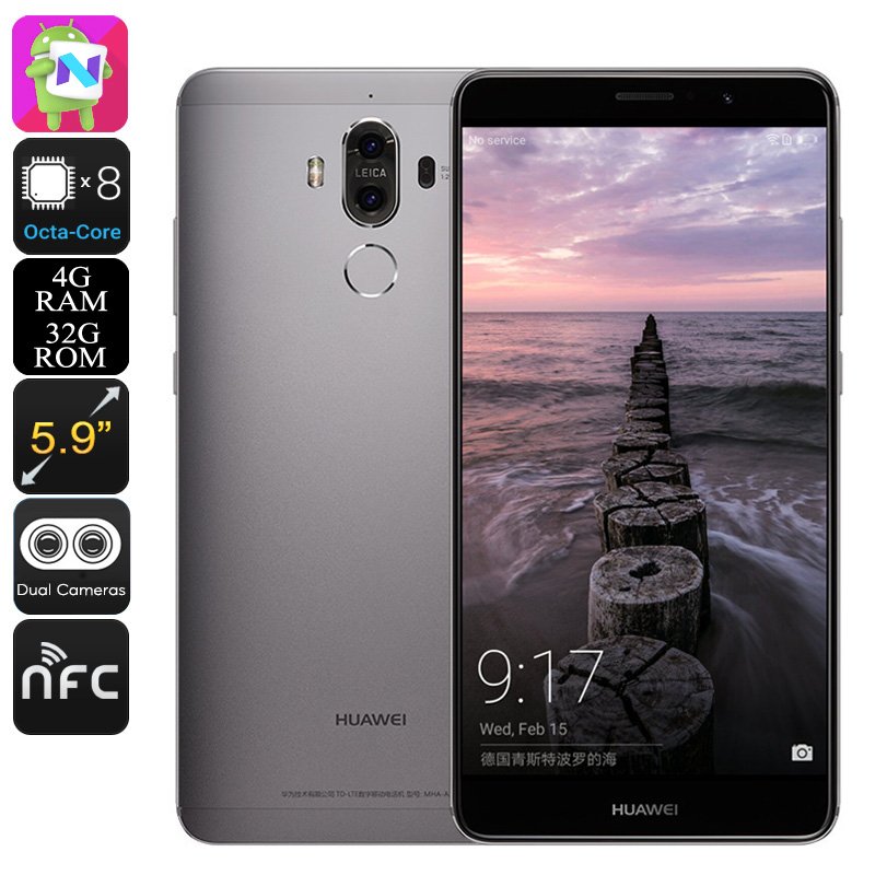 Huawei Mate 9 Smartphone (Grey)